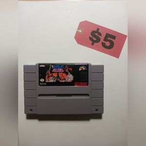 SNES NBA All Star Challenge LJN Video Game Nintendo